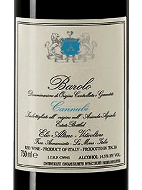 Elio Altare, Barolo, Cannubi