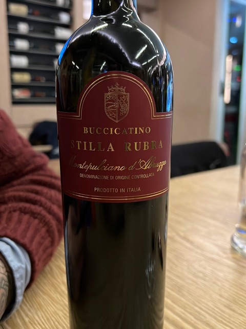 Buccicatino, Stilla Rubra, Montepulciano d'Abruzzo