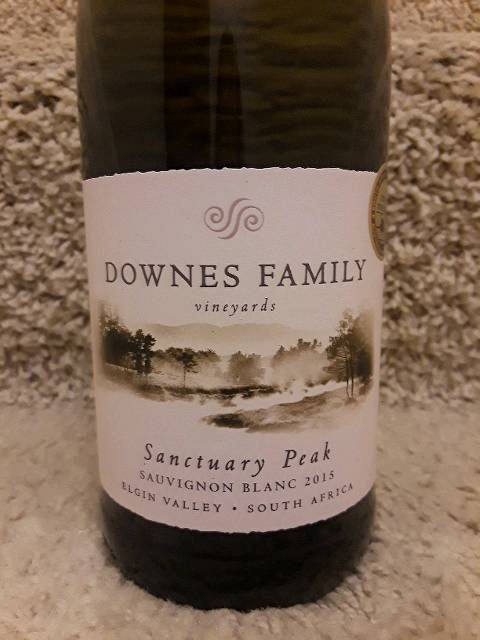 Shannon Vineyards, Sanctuary Peak Sauvignon Blanc, Elgin