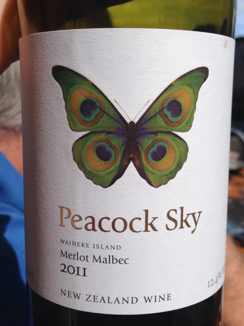 Peacock Sky, Merlot Malbec, Waiheke Island