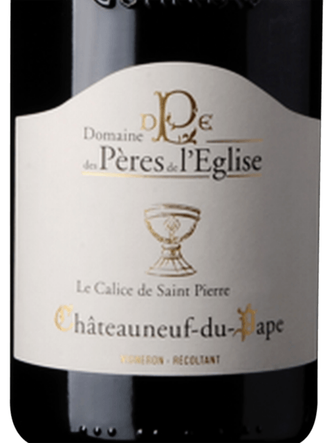 Domaine des Peres de l'Eglise, Chateauneuf-du-Pape, Le Calice de Saint Pierre
