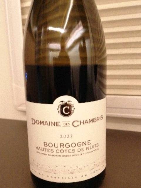 Domaine des Chambris, Bourgogne, Hautes Cotes de Nuits Rouge