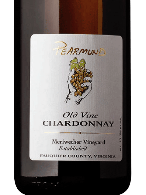 Pearmund, Old Vine Chardonnay, Virginia