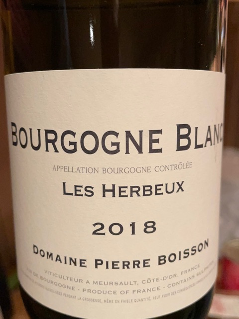 Domaine Pierre Boisson, Bourgogne, Les Vaux
