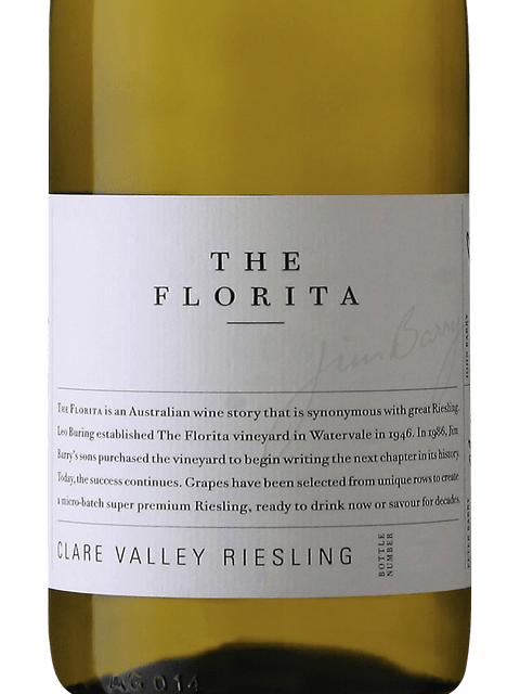 Jim Barry, Florita Riesling, Clare Valley