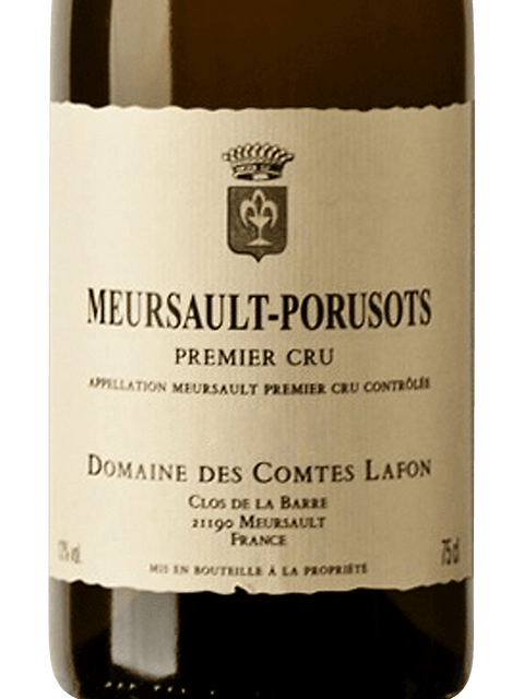 Domaine des Comtes Lafon, Meursault Premier Cru, Porusots
