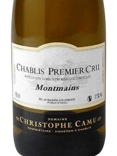 Christophe Camu, Chablis Premier Cru, Cote de Lechet