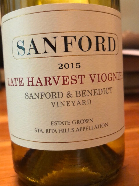 Sanford, Sanford & Benedict Vineyard Viognier, Sta. Rita Hills