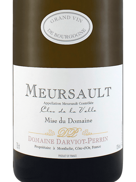 Domaine Darviot-Perrin, Meursault, Clos de la Velle