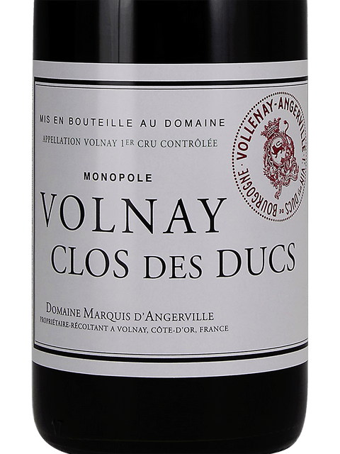 Domaine Marquis d'Angerville, Pommard, Les Combes Dessus