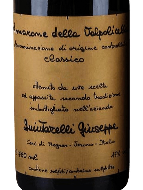 Quintarelli Giuseppe, Amarone della Valpolicella, Classico Tre Terre