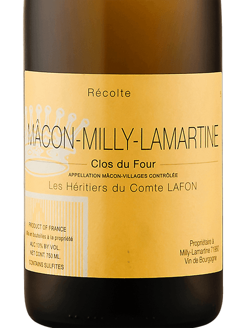 Les Heritiers du Comte Lafon, Macon, Blanc