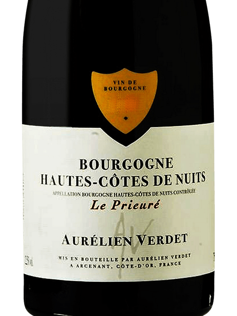 Aurelien Verdet, Bourgogne, Hautes Cotes de Nuits Le Prieure Blanc