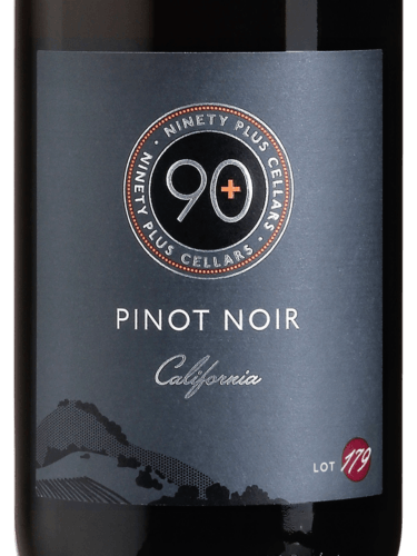 90+ Cellars, Pinot Noir Lot 179, California