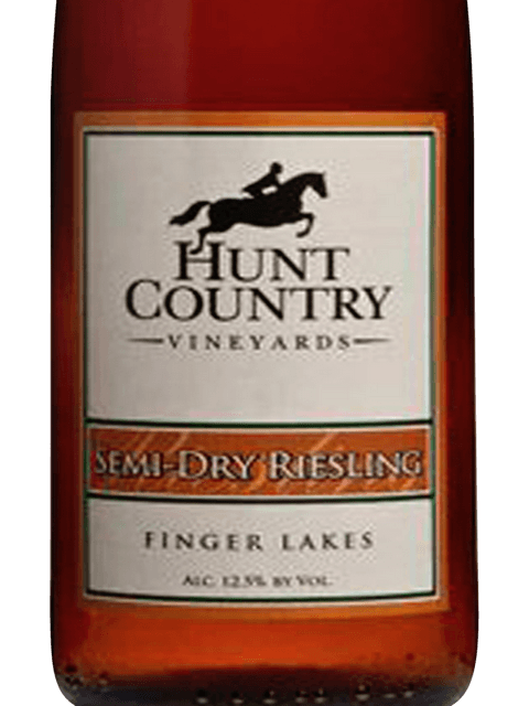 Hunt Country Vineyards, Semi-Dry Riesling, Finger Lakes