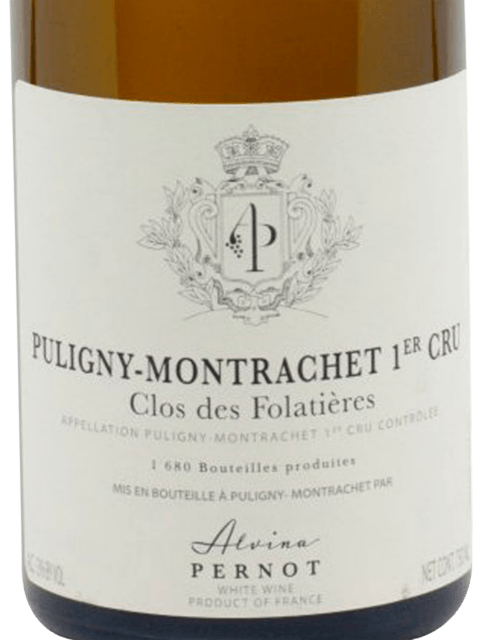 Alvina Pernot, Puligny-Montrachet Premier Cru, Les Chalumaux