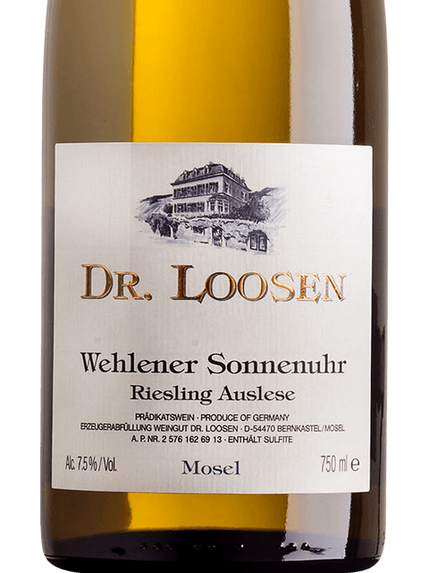 Dr. Loosen, Wehlener Sonnenuhr Riesling Auslese Goldkapsel Nr64, Mosel