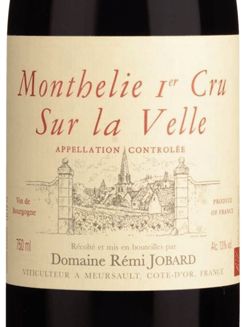 Domaine Remi Jobard, Monthelie Premier Cru, Sur la Velle