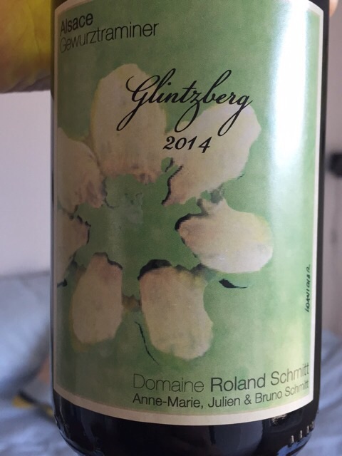 Domaine Roland Schmitt, Glintzberg Gewurztraminer, Alsace