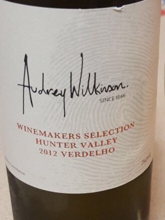 Audrey Wilkinson, Winemakers Selection Verdelho, Hunter Valley