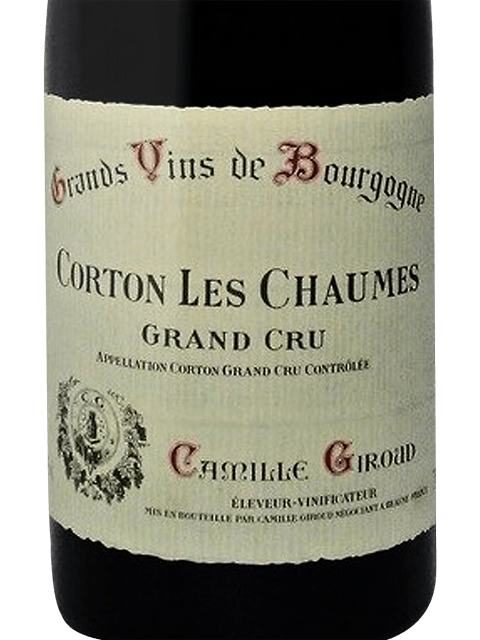 Camille Giroud, Meursault Premier Cru, Les Charmes