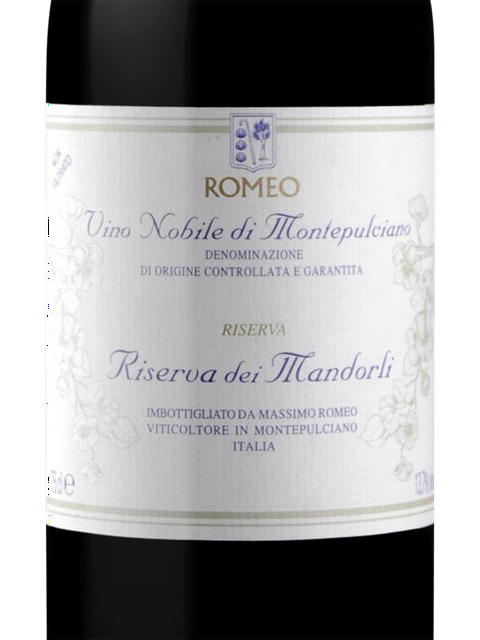Massimo Romeo, Vino Nobile di Montepulciano, Lipitiresco Riserva