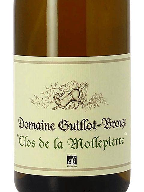 Domaine Guillot-Broux, Macon, Cruzille Le Clos de la Mollepierre
