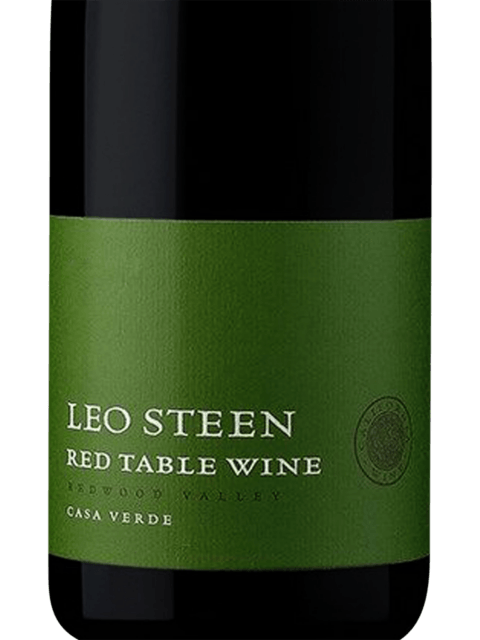 Leo Steen, Casa Verde Red Table Wine, Redwood Valley