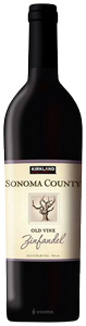 Kirkland Signature, Old Vine Zinfandel, Sonoma County