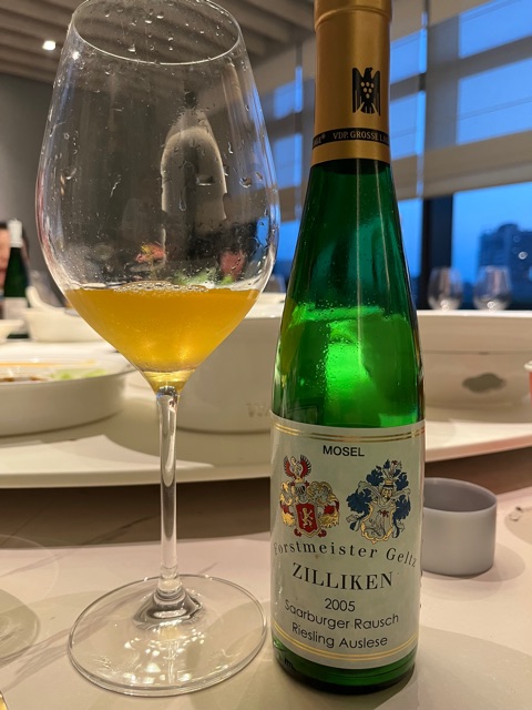 Forstmeister Geltz Zilliken, Saarburger Rausch Riesling Auslese Goldkapsel Auktion, Mosel