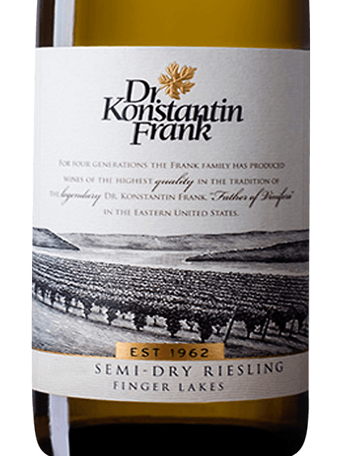 Dr. Konstantin Frank, Riesling Dry, Finger Lakes