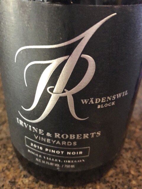 Irvine & Roberts Vineyards, Pinot Meunier, Rogue Valley