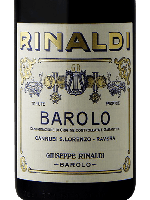 Giuseppe Rinaldi, Barolo, Cannubi S.Lorenzo Ravera