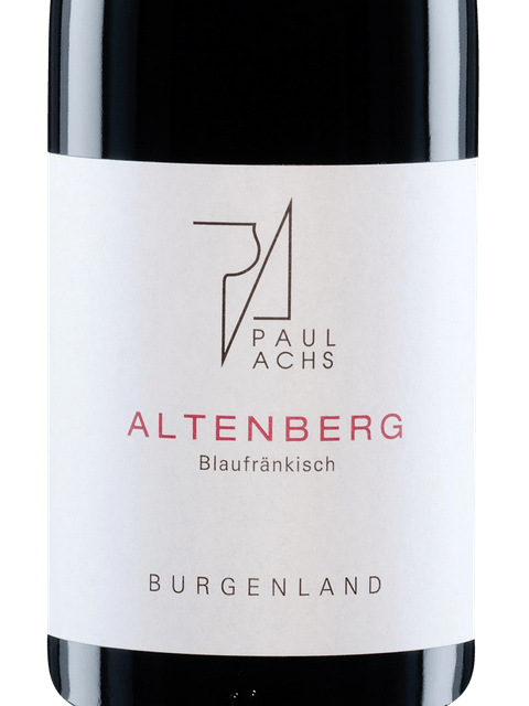 Paul Achs, Altenberg Blaufrankisch, Burgenland