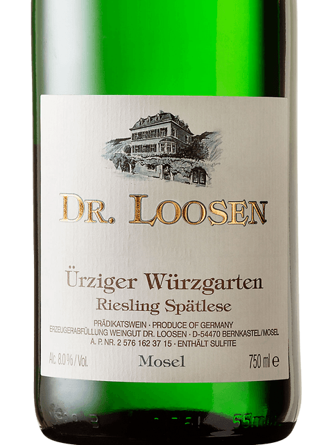 Dr. Loosen, Urziger Wurzgarten Riesling Spatlese Auktion Nr37, Mosel