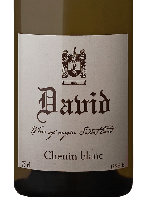 David & Nadia, Plat'bos Chenin Blanc, Swartland