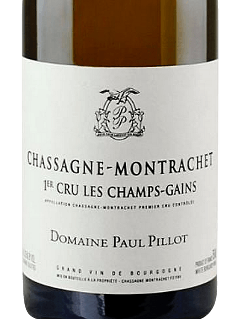 Domaine Paul Pillot, Chassagne-Montrachet Premier Cru, Les Champs Gain