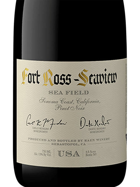 Raen, Home Field Pinot Noir, Fort Ross-Seaview