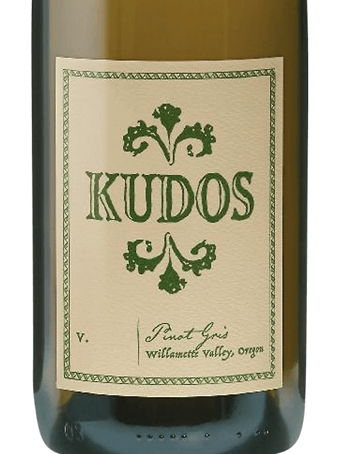 Kudos, Pinot Gris, Willamette Valley