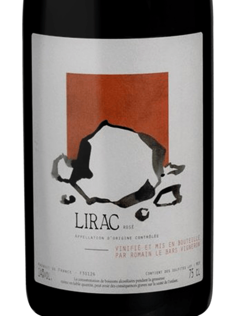 Romain Le Bars, Lirac, Rose