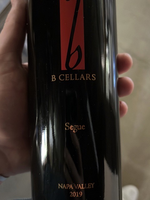 B Cellars, Segue, Napa Valley