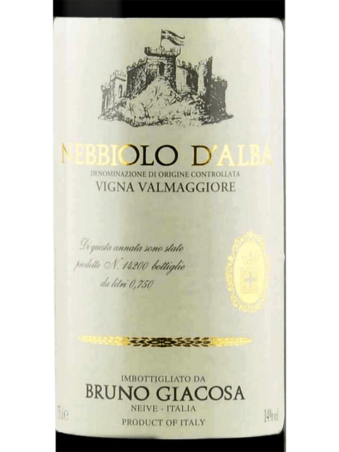 Bruno Giacosa, Nebbiolo d'Alba, Vigna Valmaggiore