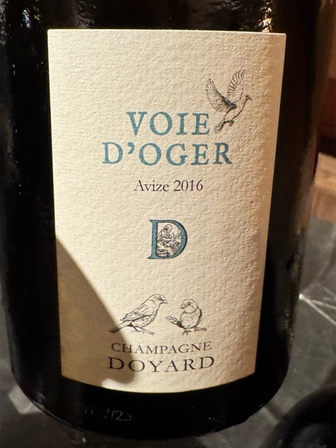 Doyard, Voie d'Oger, Champagne