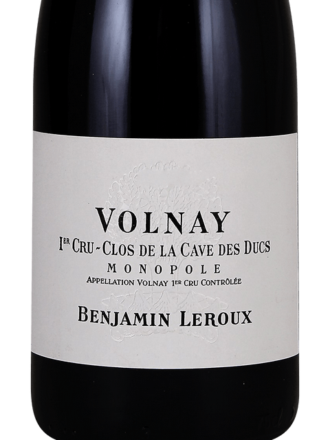 Benjamin Leroux, Volnay Premier Cru, Clos de la Cave des Ducs