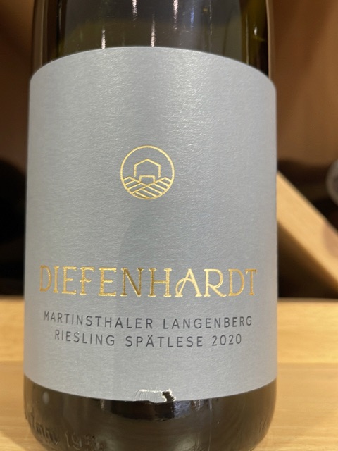 Diefenhardt, Martinsthal Riesling Trocken, Rheingau