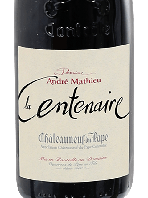 Domaine Andre Mathieu, Chateauneuf-du-Pape, La Centenaire