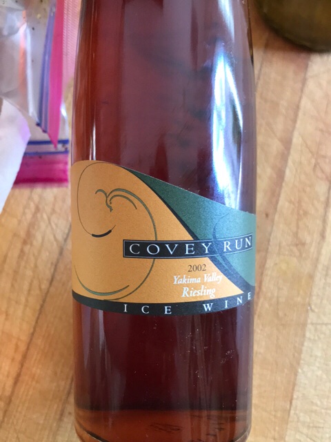 Covey Run, Riesling Ice Wine, Yakima Valley