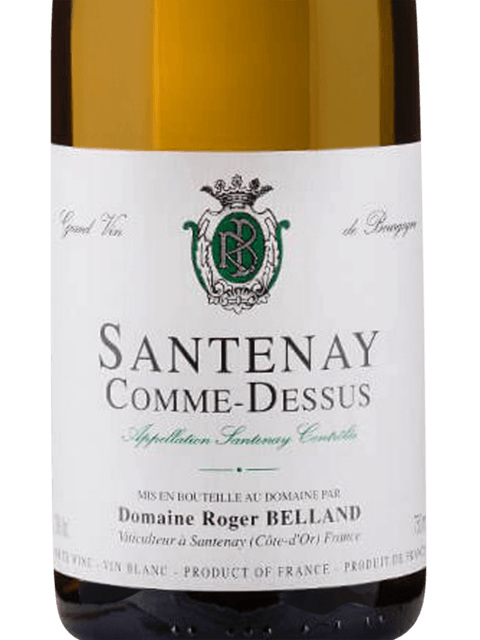 Domaine Roger Belland, Santenay, Comme Dessus