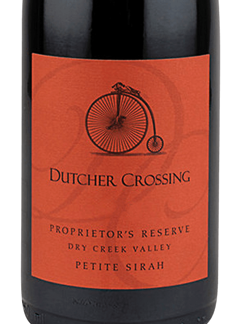 Dutcher Crossing, Proprietor's Reserve Petite Sirah, Dry Creek Valley