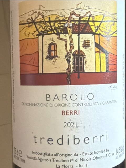 Trediberri, Barolo, Berri